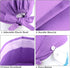 SATINIOR 5 Pcs Surgical Working Caps with Button Adjustable Gourd Shaped Bouffant Working Hats with Sweatband Tie Back...